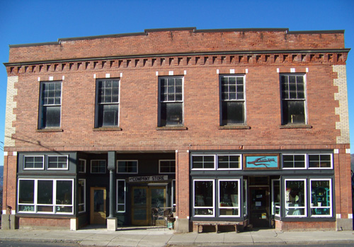 The Company Store and Bird's Nest in Grant Building, Harrison, Idaho